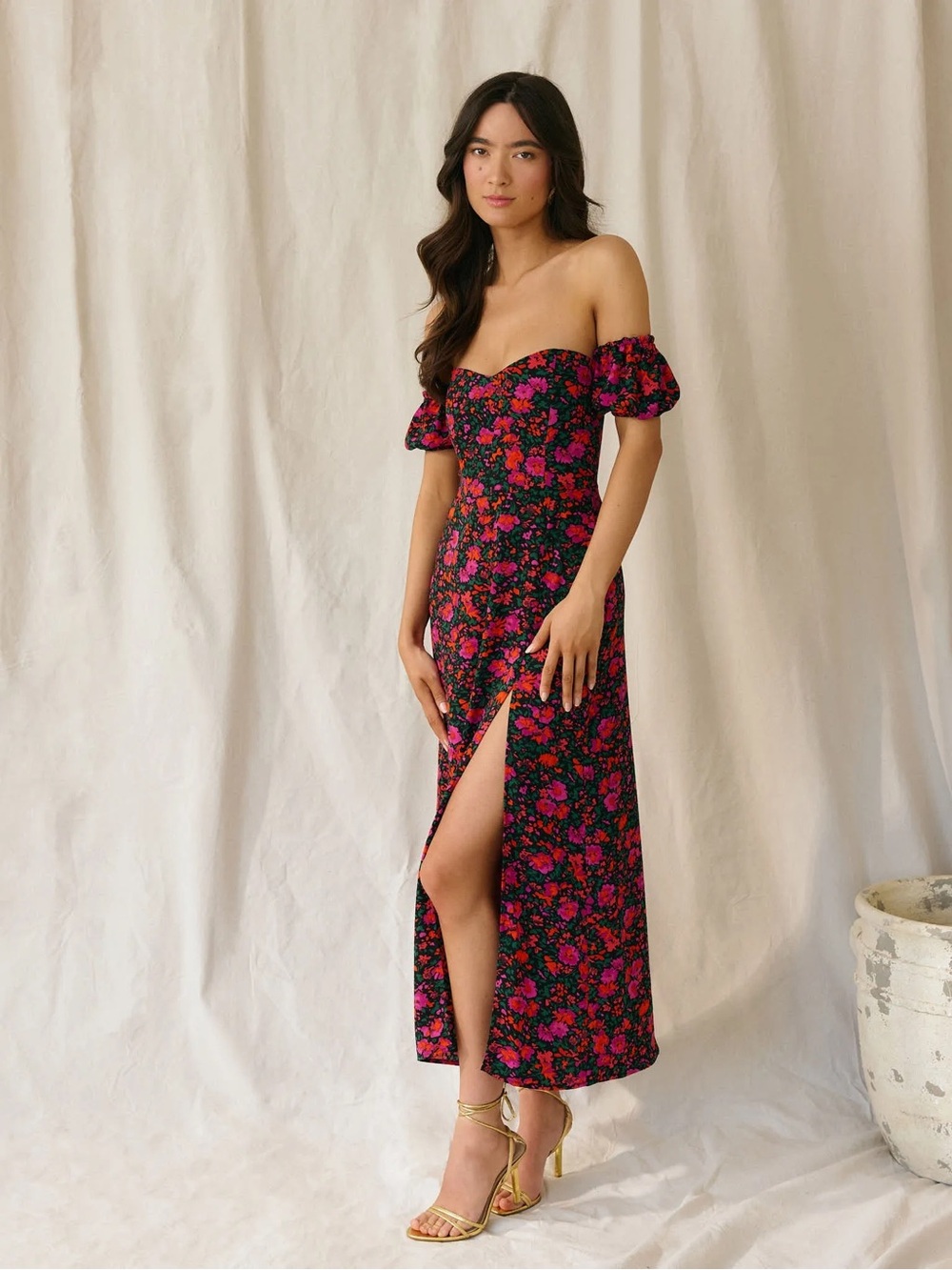 Park & Fifth Floral Midi Dress (originally Marian dress) - Picture 6 of 6